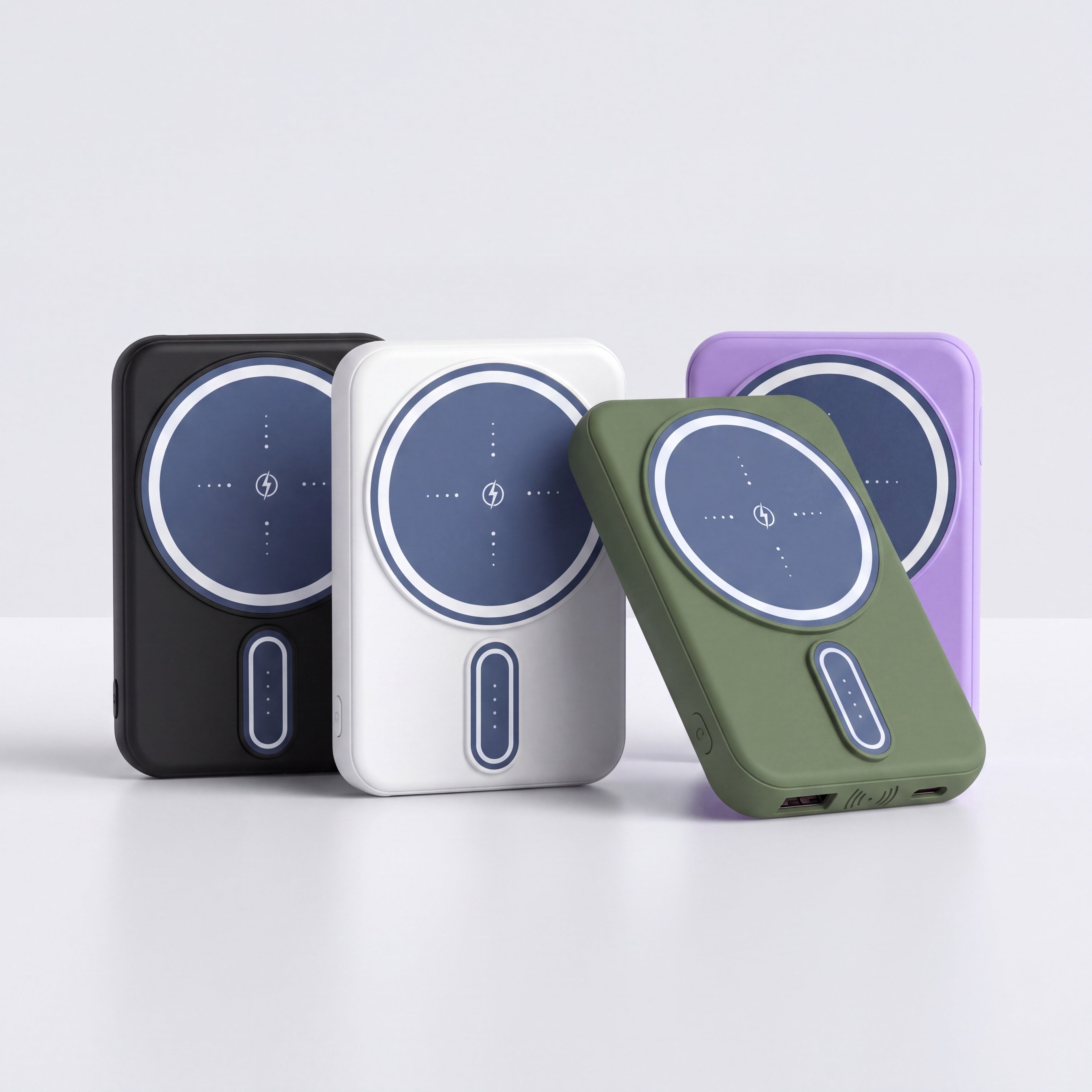 MagSafe 5000mAh power bank four colours studio hero