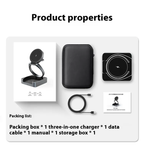 Qi2 Folding 3-in-1 Wireless Charger