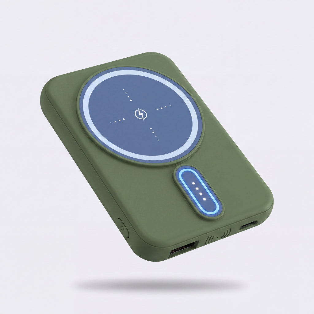 MagSafe 5000mAh power bank in Green