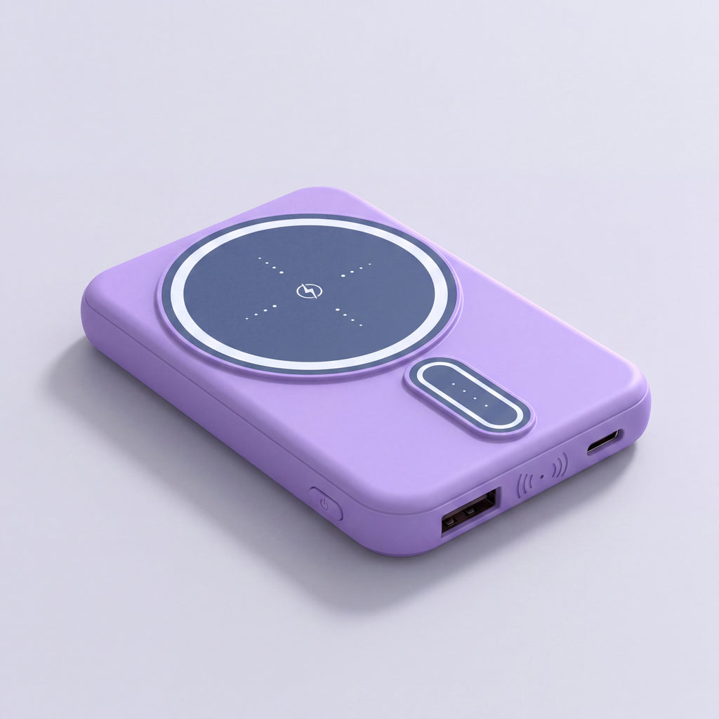 MagSafe 5000mAh power bank in Purple