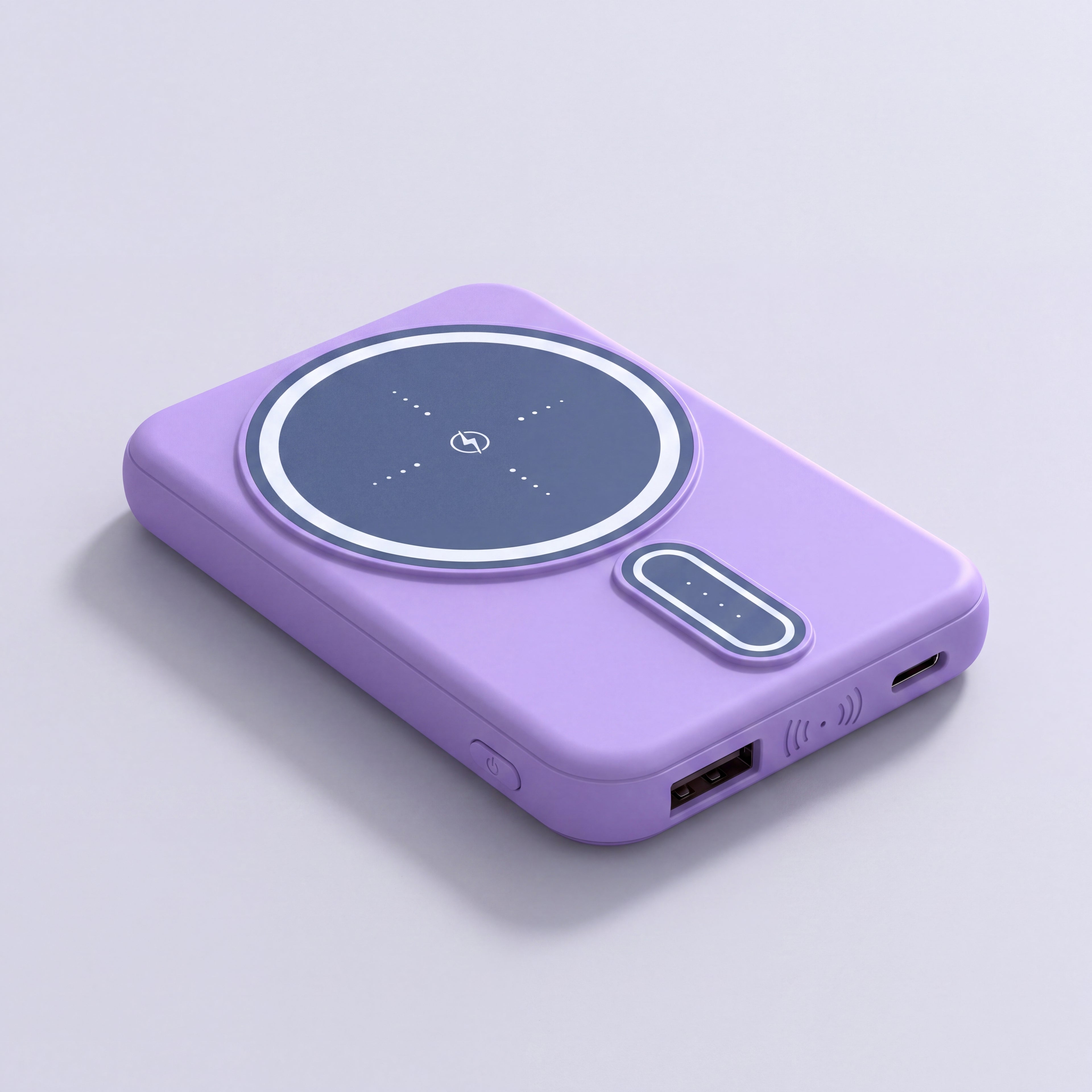 MagSafe 5000mAh power bank in Purple
