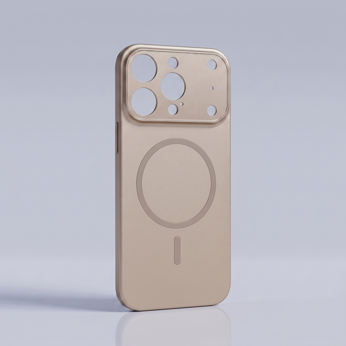 MagSafe Case for iPhone 13–17 · Desert Gold studio colour