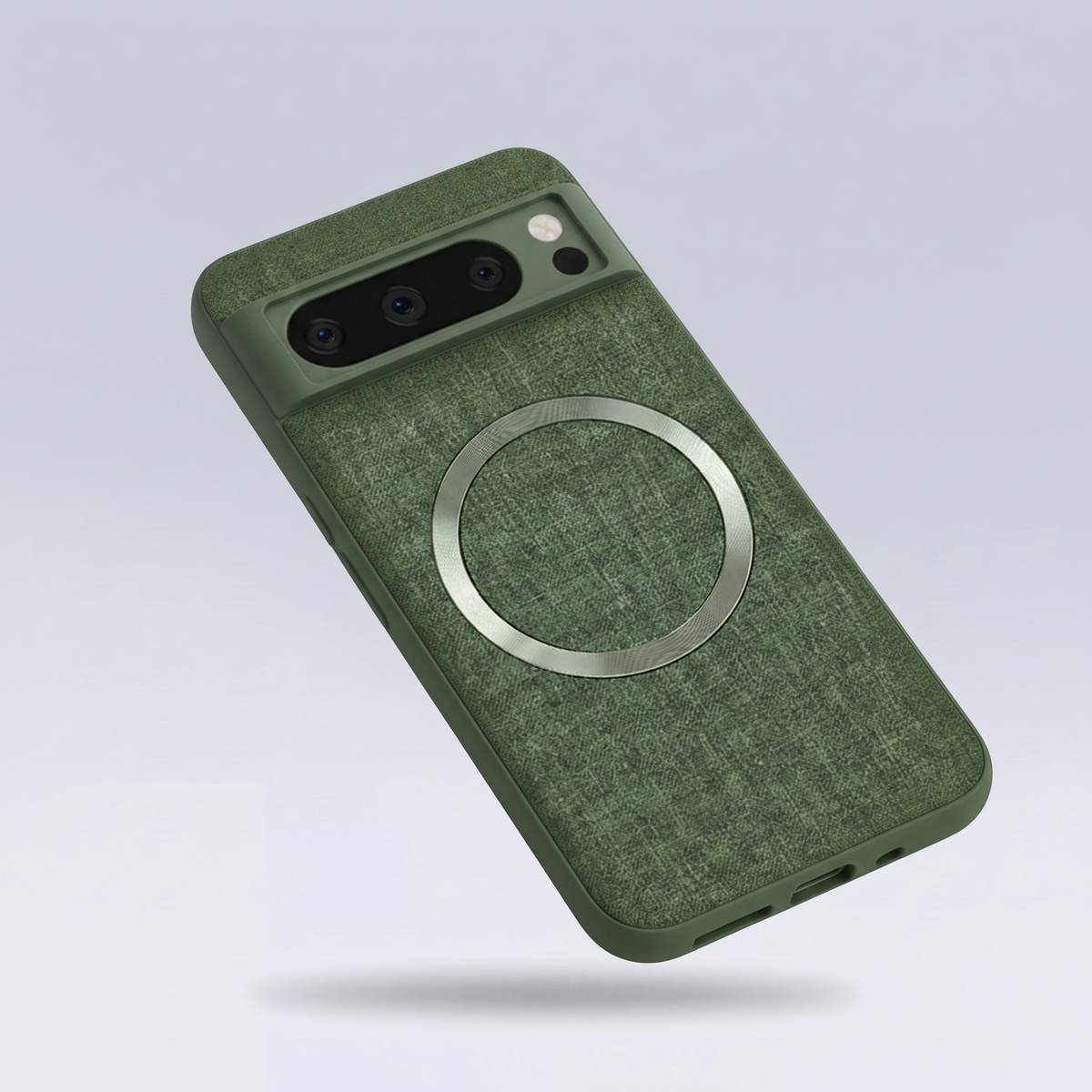 Magnetic Case for Google Pixel 6–10 · Green studio colour