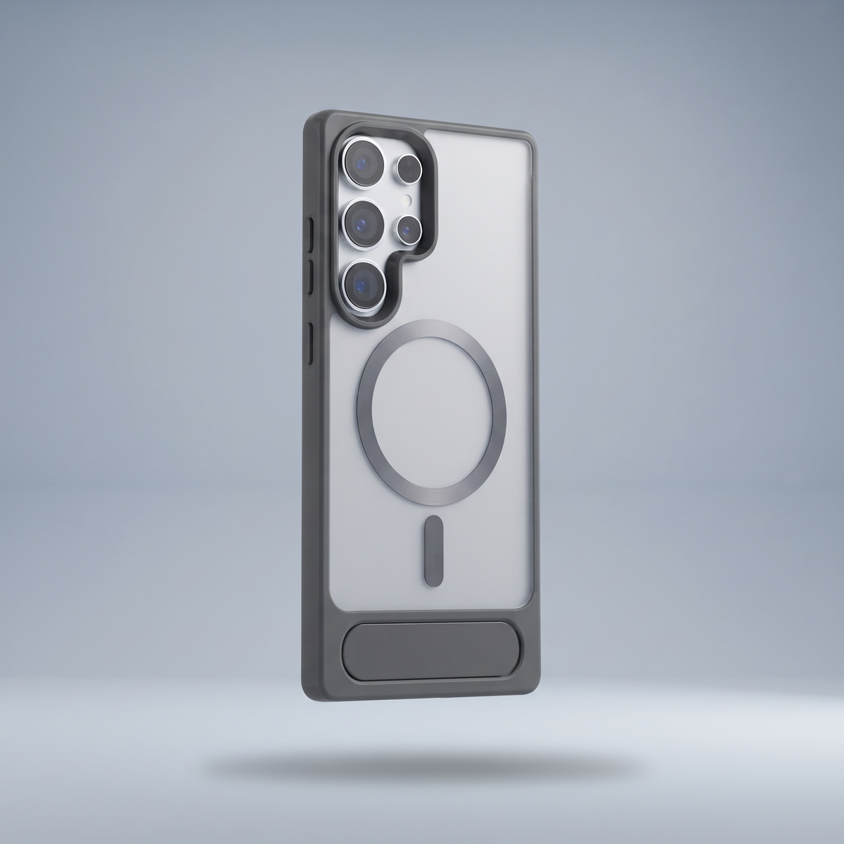 MagSafe Kickstand Case for Galaxy S25 · Gray studio colour