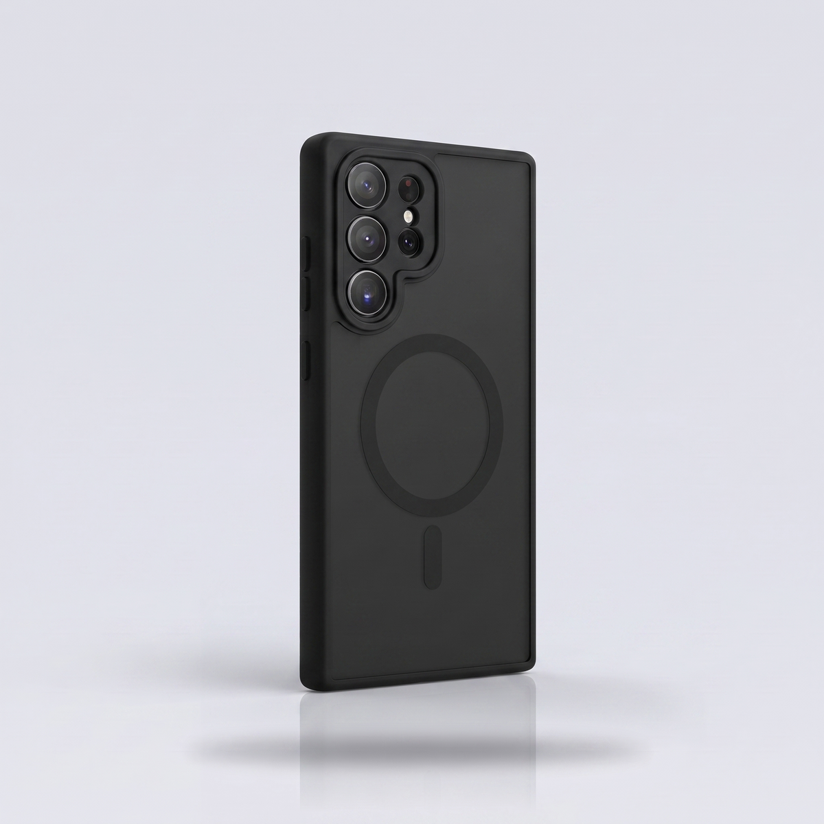 Magnetic Case for Galaxy S21 FE–S24 · Black studio colour