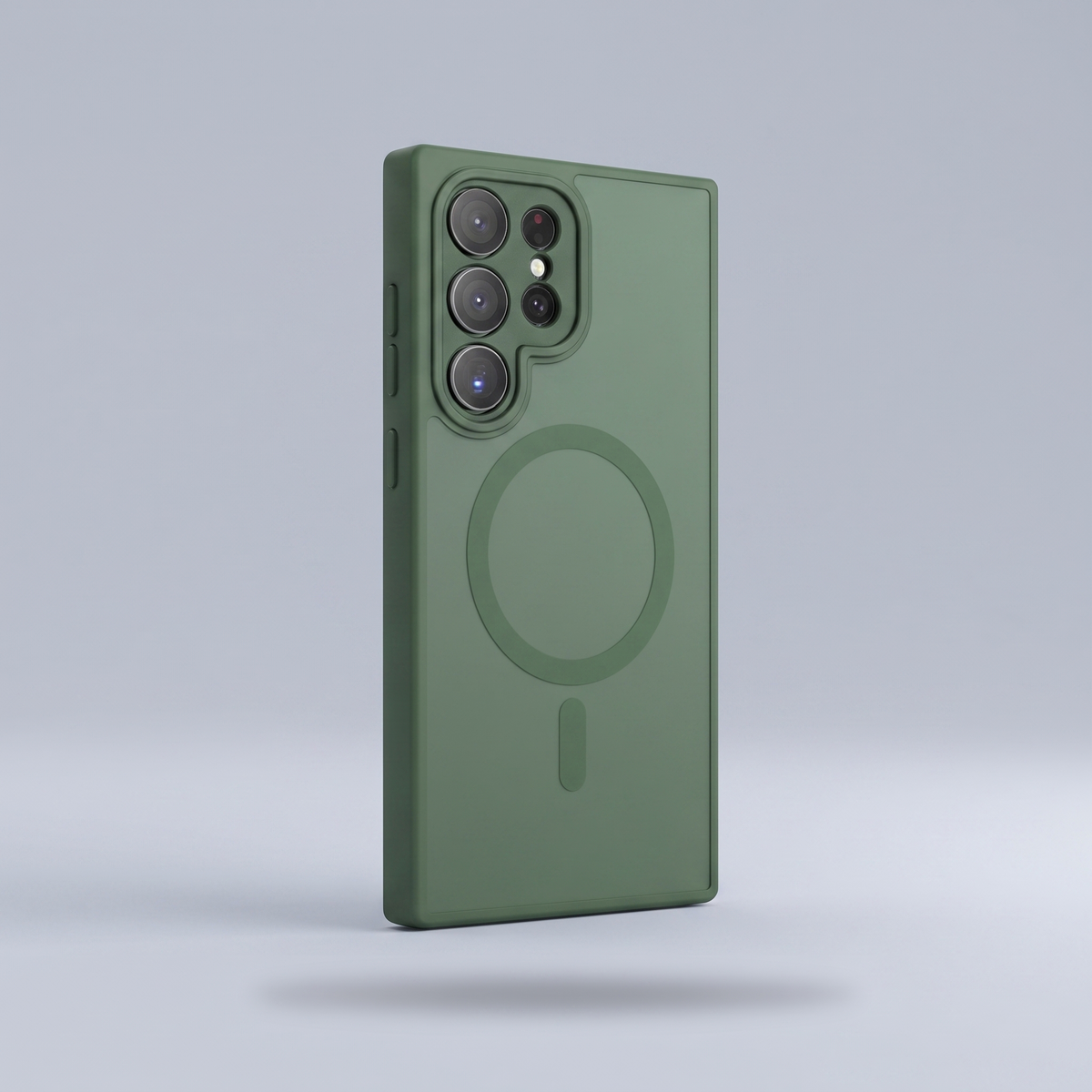 Magnetic Case for Galaxy S21 FE–S24 · Green studio colour