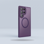 Magnetic Case for Galaxy S21 FE–S24 · Purple studio colour