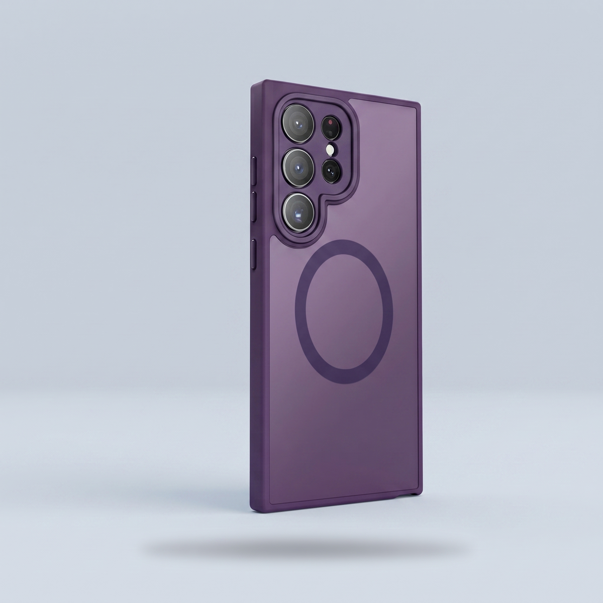 Magnetic Case for Galaxy S21 FE–S24 · Purple studio colour